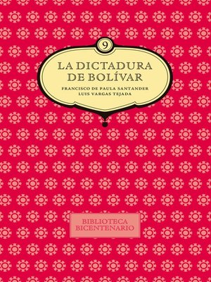 cover image of La dictadura de Bolívar
